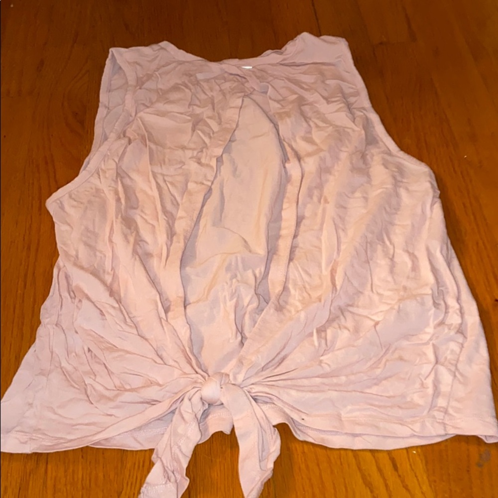 forever 21 workout tied and cut out cami